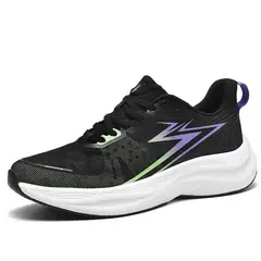 SHANDIAN - Zapatillas Running Hombre Negro