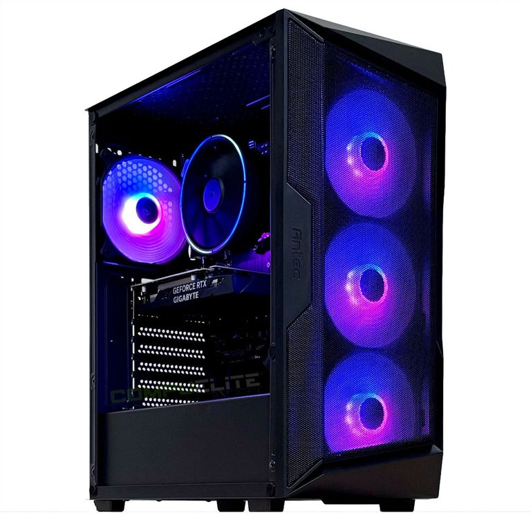PC Gamer Intel i5 12400F 6-Core + 16GB DDR5 + RX 7600 8GB