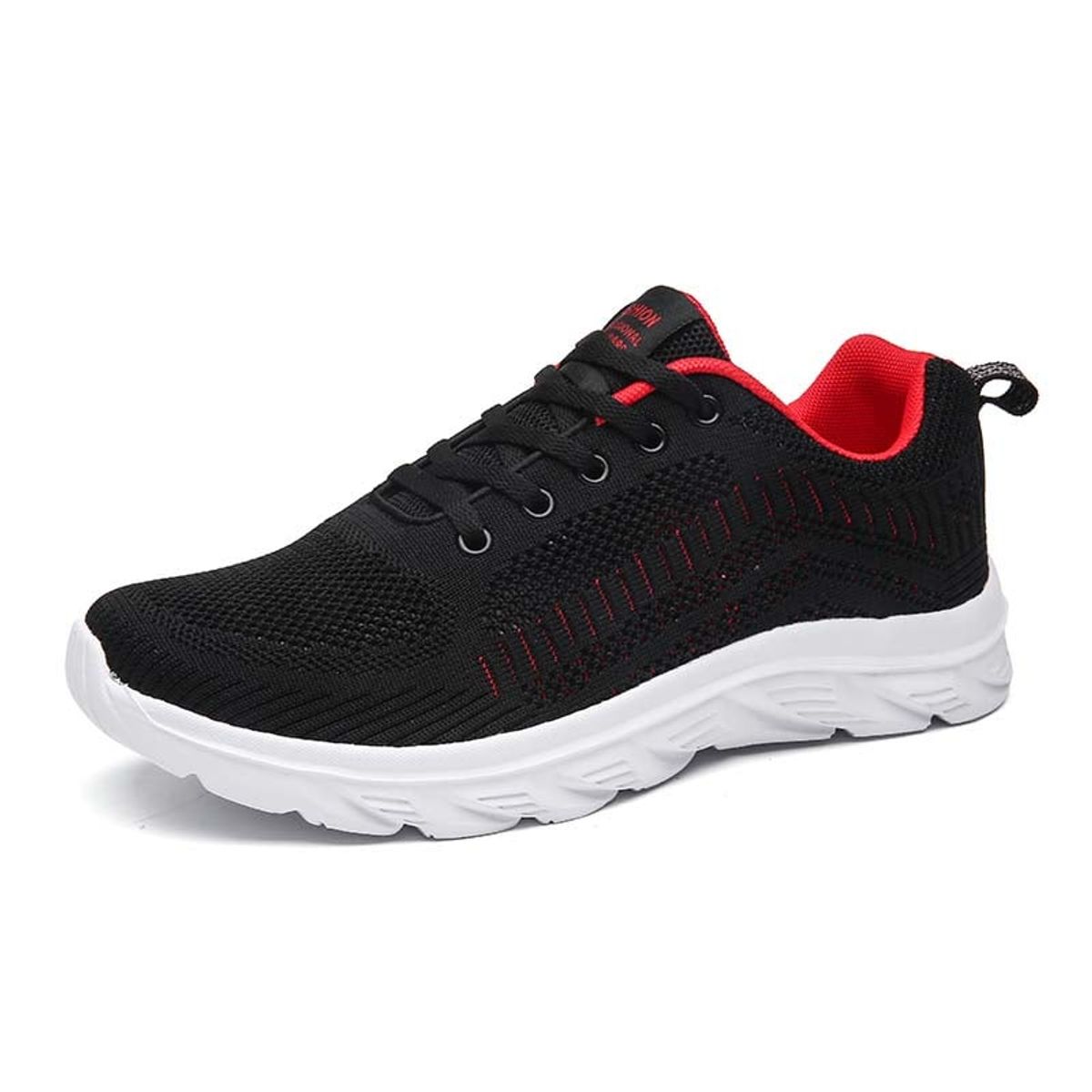 SHANDIAN - Zapatillas Running Hombre Negro