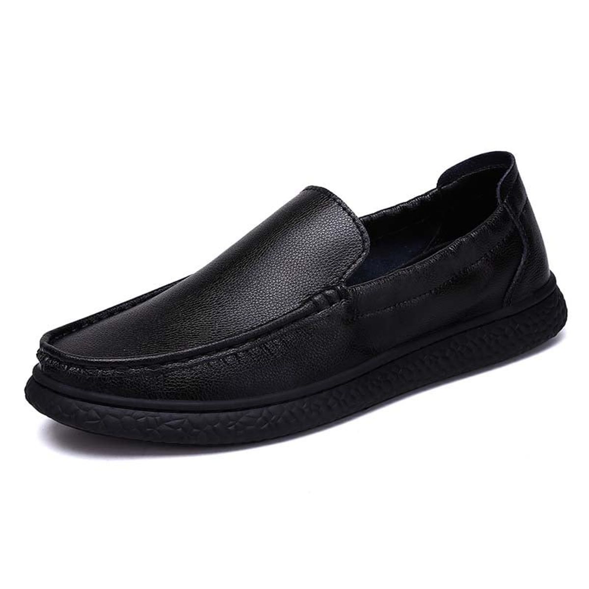 SHANDIAN - Zapato Formal Hombre Cuero Negro