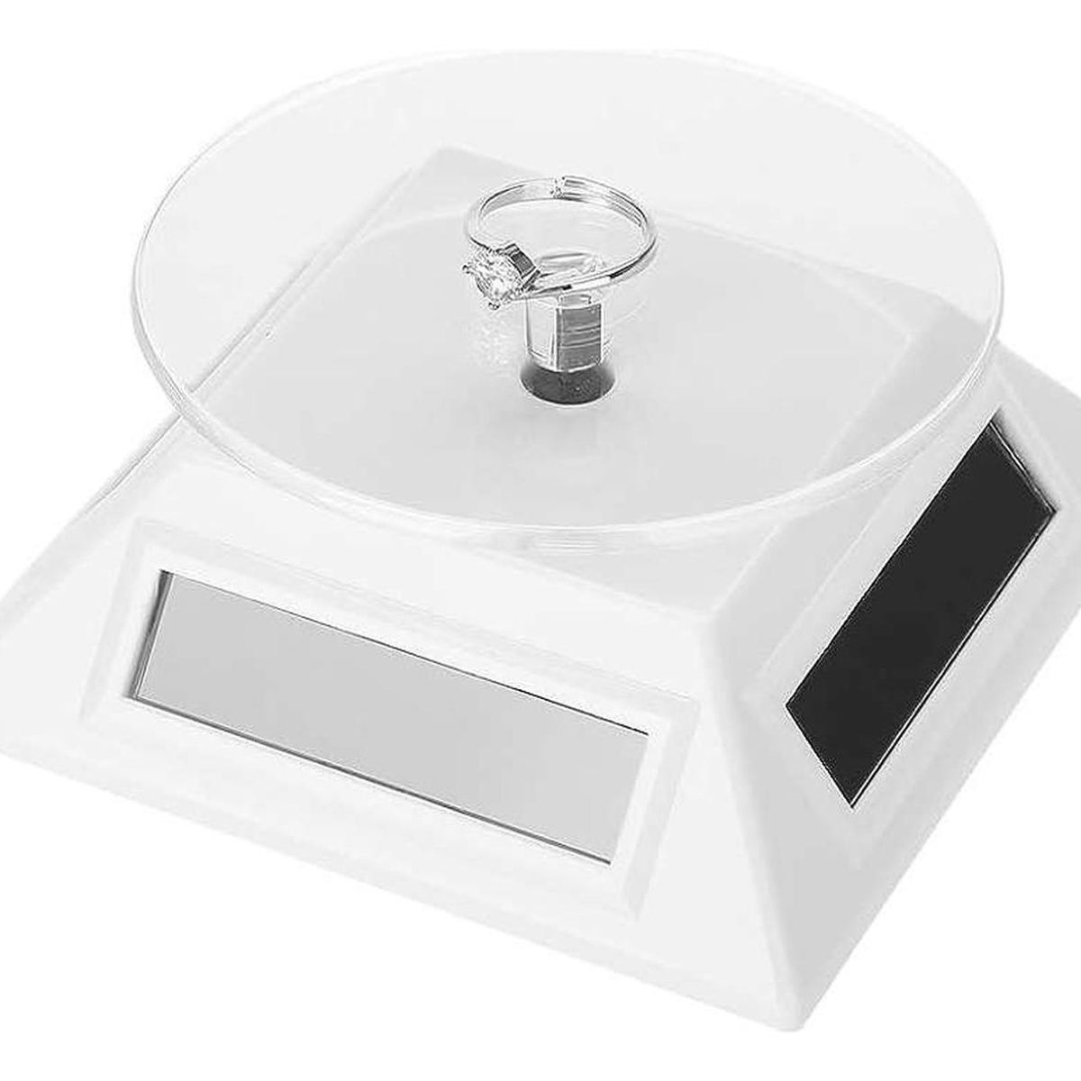 GEN - Exhibidor Giratorio Con Panel Solar Y A Pilas Joyas Otros