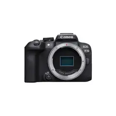 CANON - EOS R10 Sin Espejo Cámara Solo Cuerpo Con Adaptador - Negro