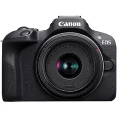 CANON - EOS R100 Cámara Kit Con 18-45mm Lente Sin Adaptador - Negro