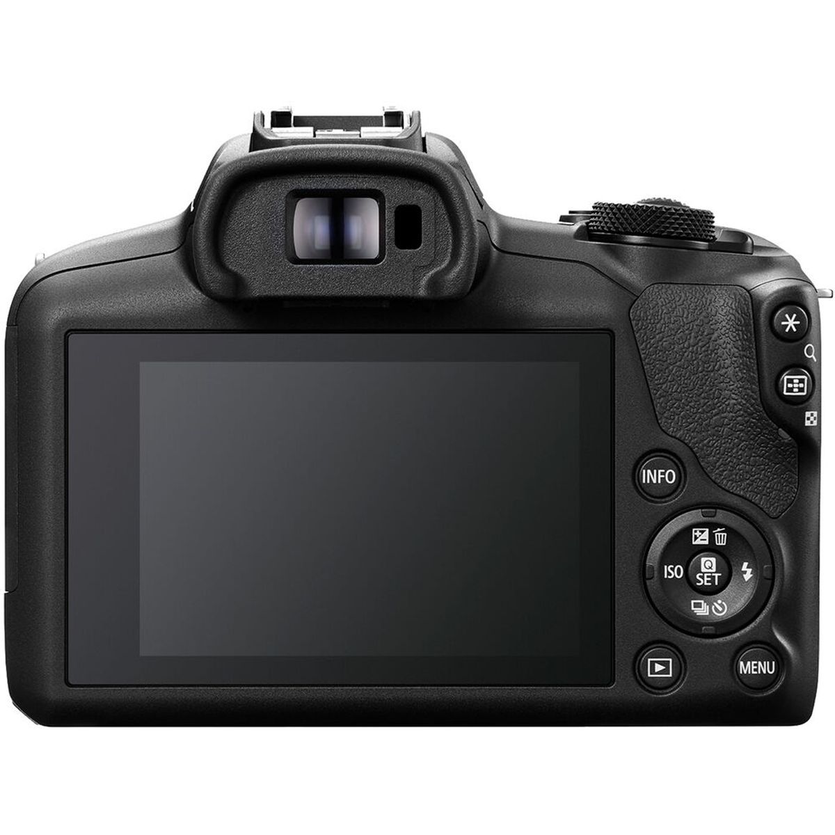 CANON - Canon EOS R100 Cámara Kit Con 18-45mm Lente Sin Adaptador - Negro