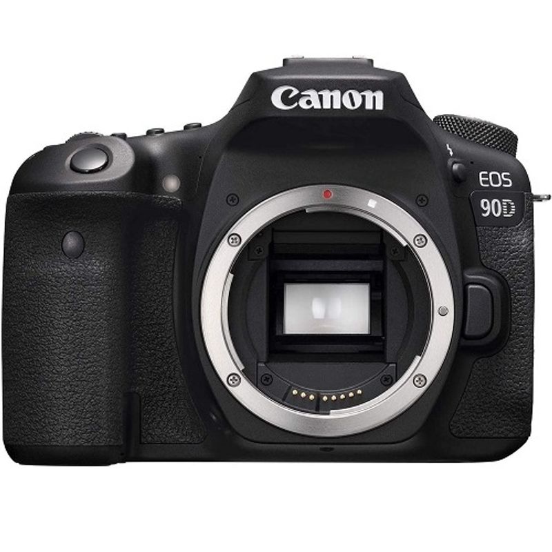 CANON - Canon EOS 90D DSLR Cámara Solo Cuerpo - Negro
