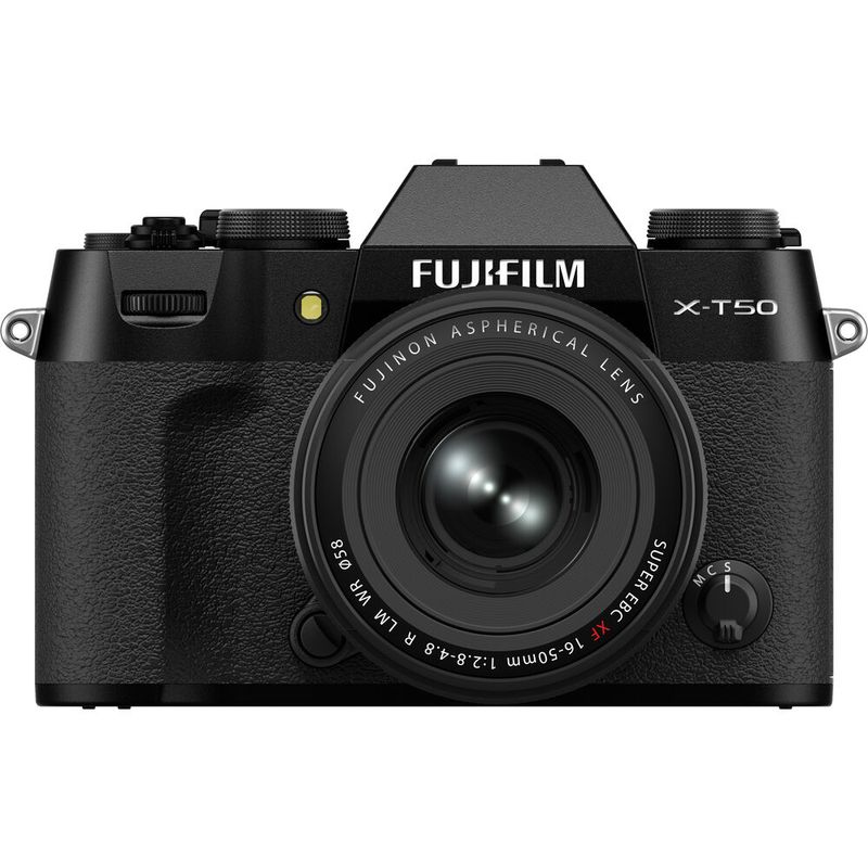FUJIFILM - Fujifilm X-T50 Sin Espejo Cámara Kit Con 16-50mm f/2.8-4.8 Lente-Negro