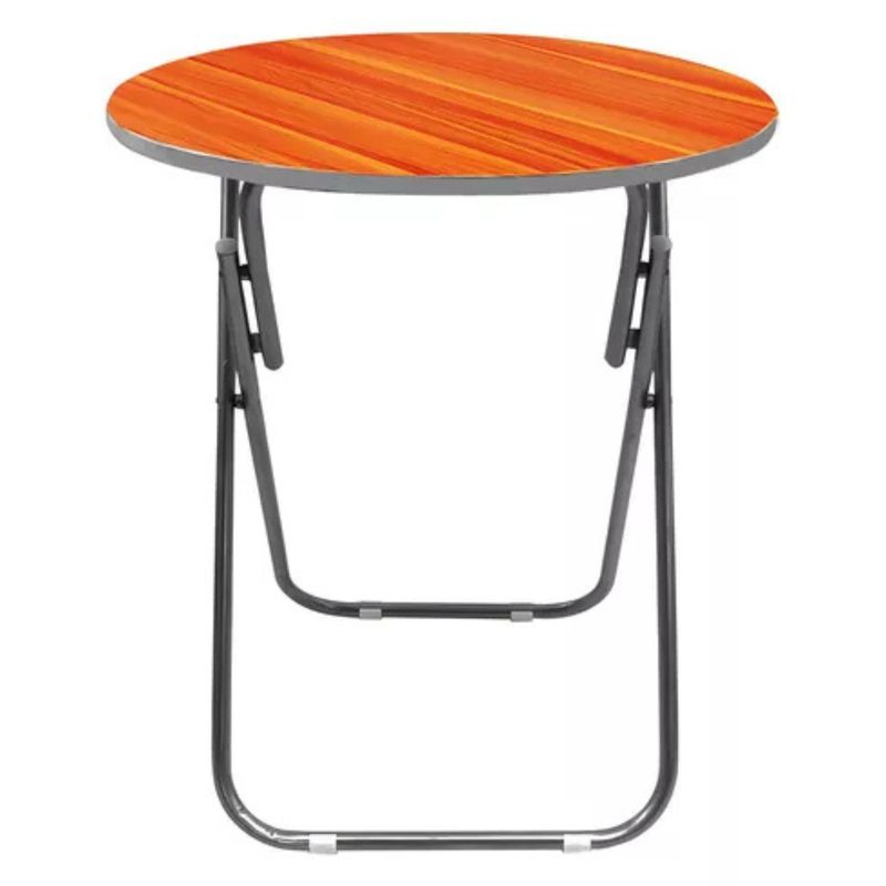 GENERICO - Mesa Plegable Redonda de 80x80 cm