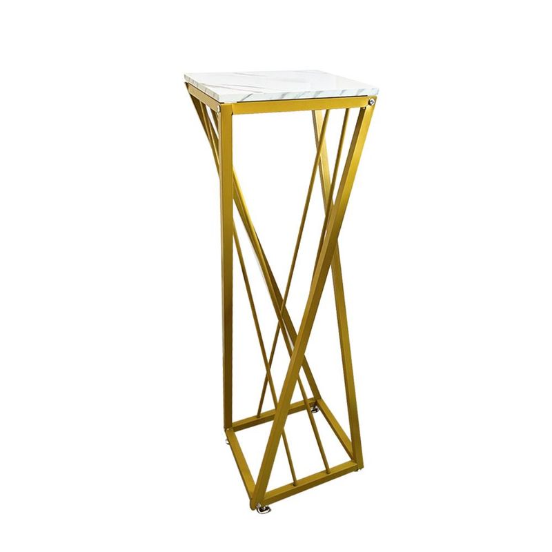 GENERICO - Mesa Lateral Decorativa Moderna XL  Soporte Plantas Decoración