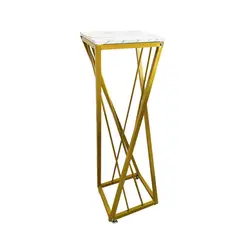 GENERICO - Mesa Lateral Decorativa Moderna XL Soporte Plantas Decoración