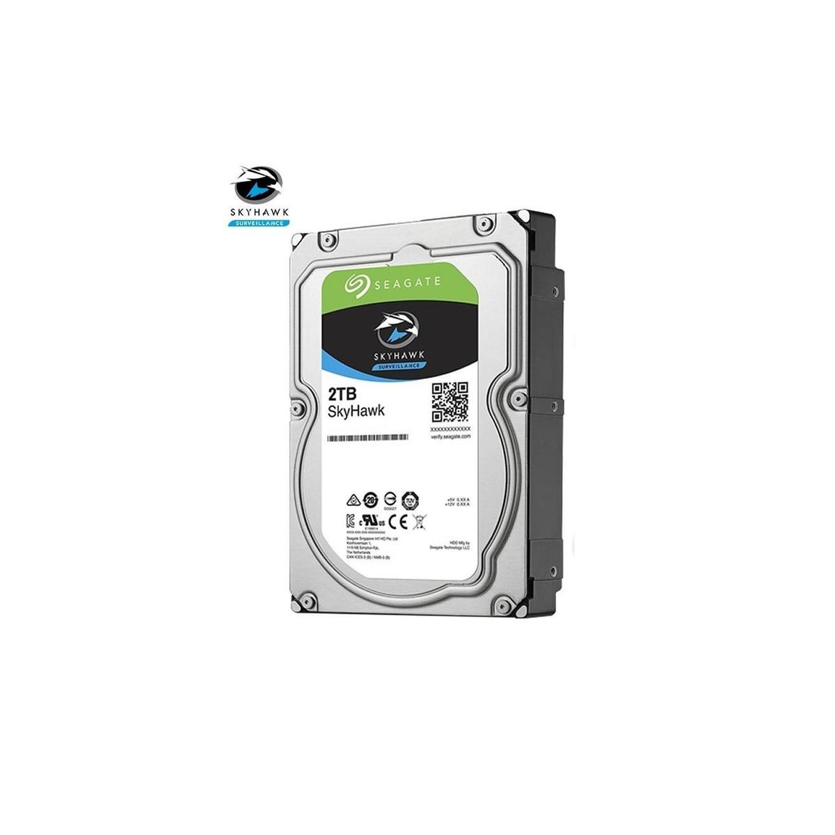 SEAGATE - Disco Duro de vigilancia Skyhawk 2TB