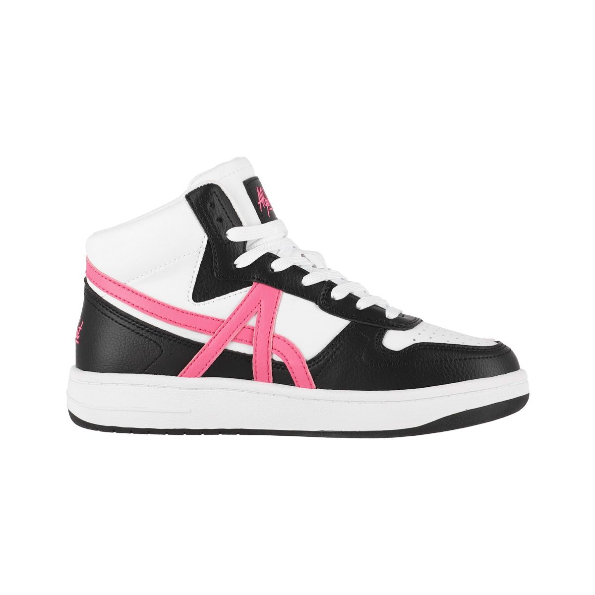 ALPHABET - Zapatillas Joven Palermo Alphabet Blancas/Negras/Fucsias