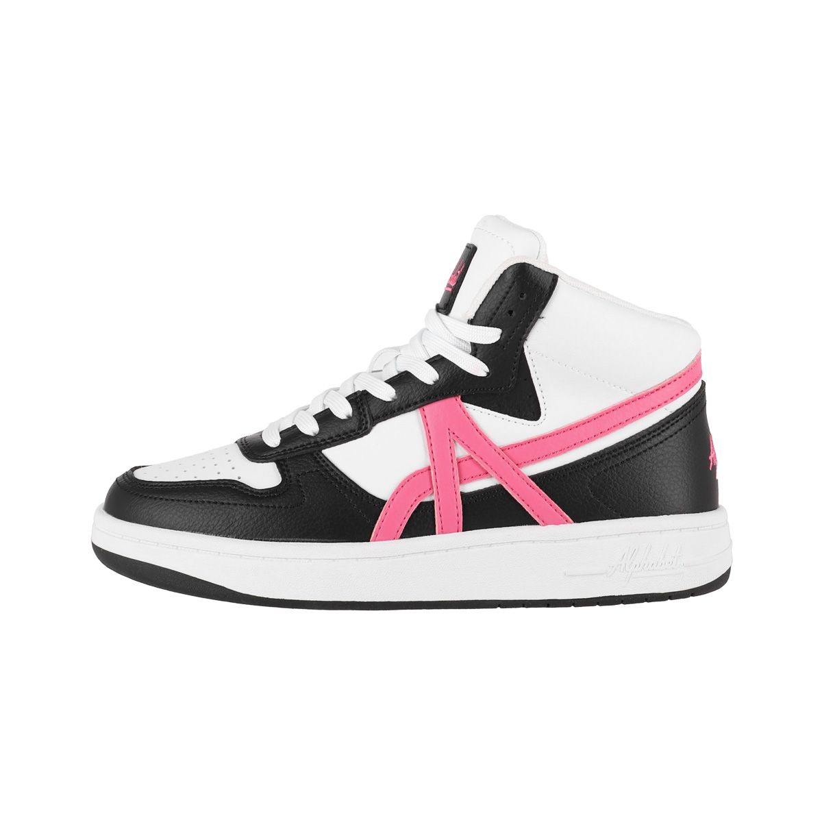 ALPHABET - Zapatillas Joven Palermo Alphabet Blancas/Negras/Fucsias