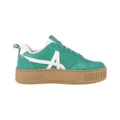 ALPHABET - Zapatillas Mujer Cloud Walk Platform 334 Verdes