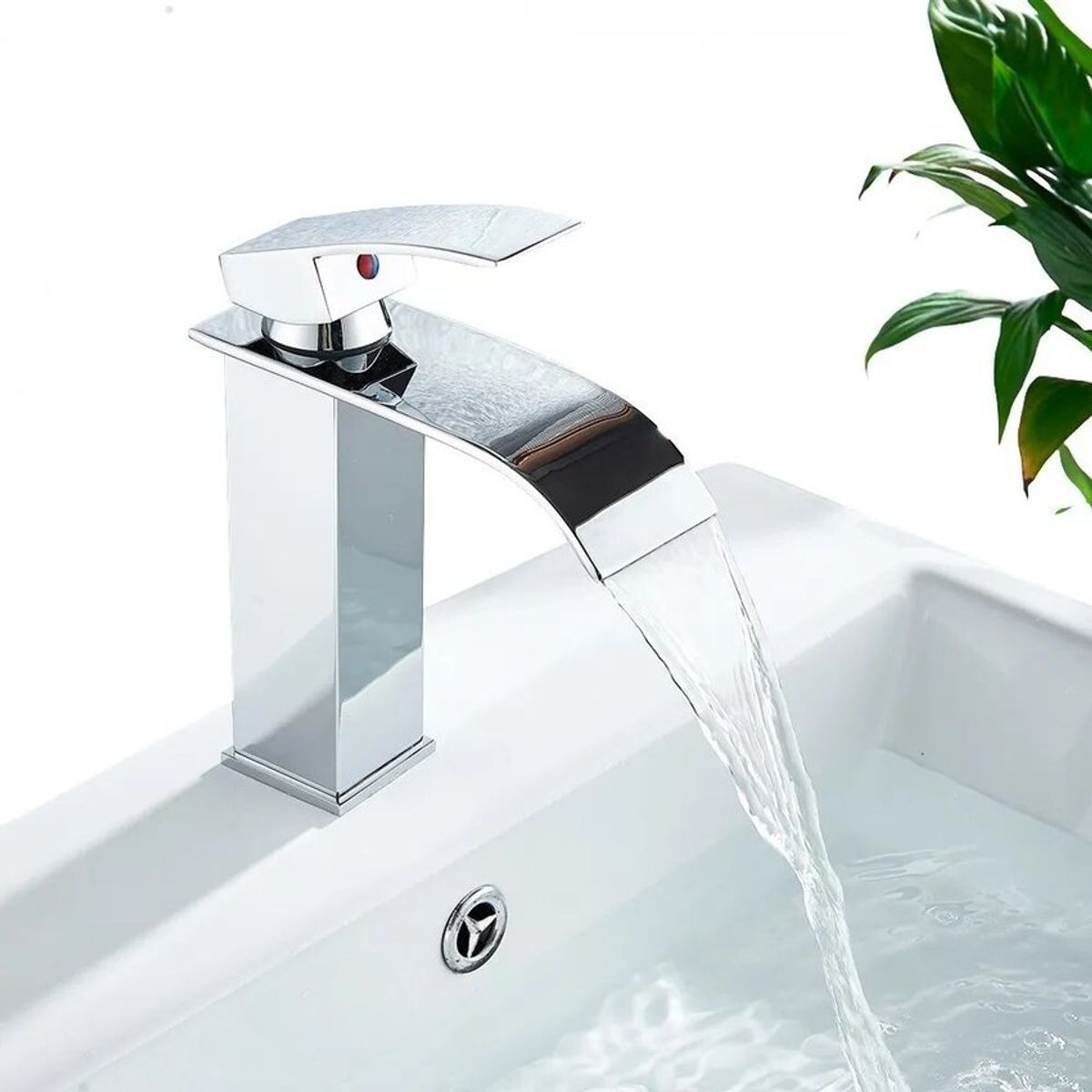 HOME NEAT - Llave mezclador monomando grifo de baño 20cm