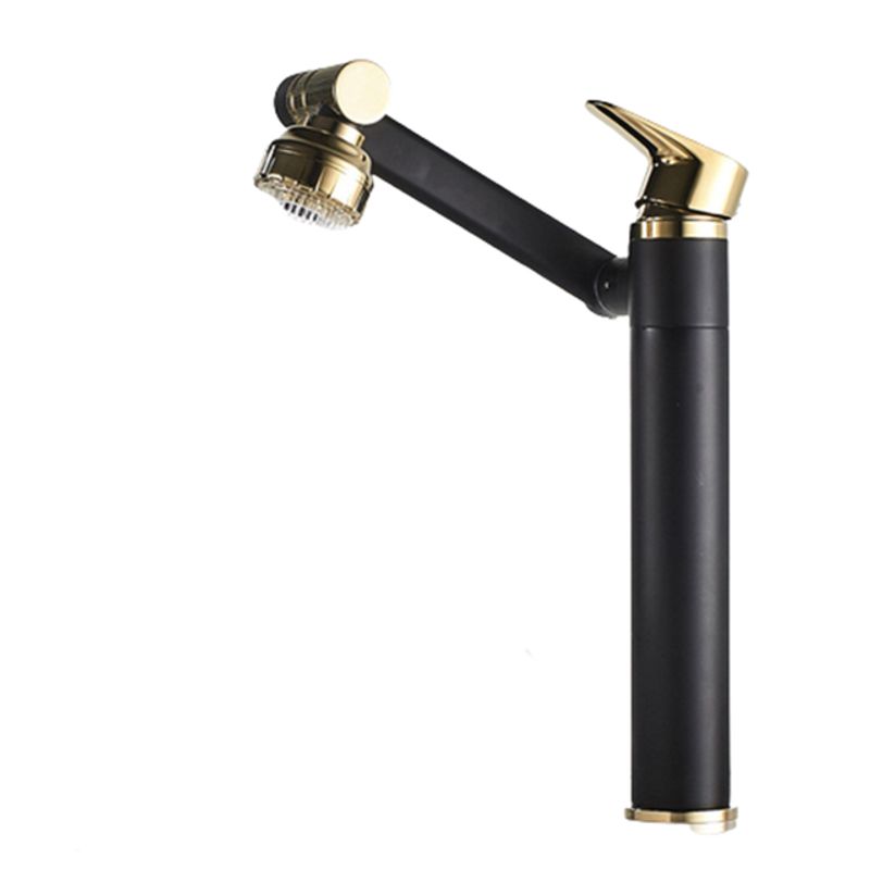 HOME NEAT - Grifo monomando lavamanos giratorio 1080 + flexibles - ORO