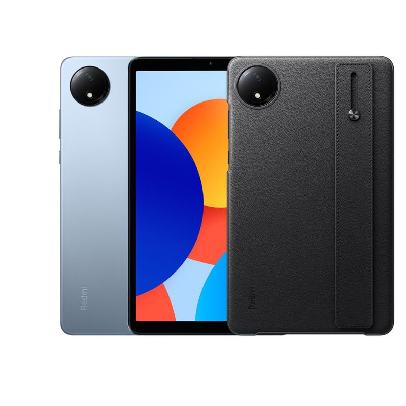 XIAOMI - Tablet Redmi Pad SE 8.7 Celeste 4GB RAM 128GB ROM + COVER NEGRO.