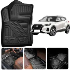 3D - Pisos Nissan Kicks 2017 al 2025 Calce Perfecto
