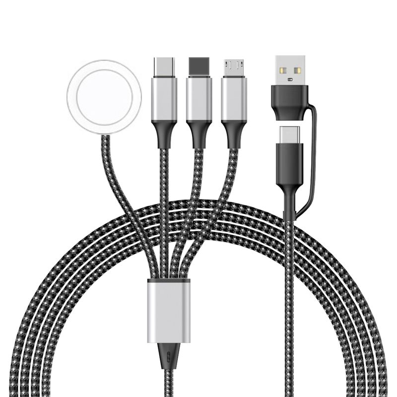 GENERICO - Cargador 3 En 2 Para iPhone / Apple Watch Universal