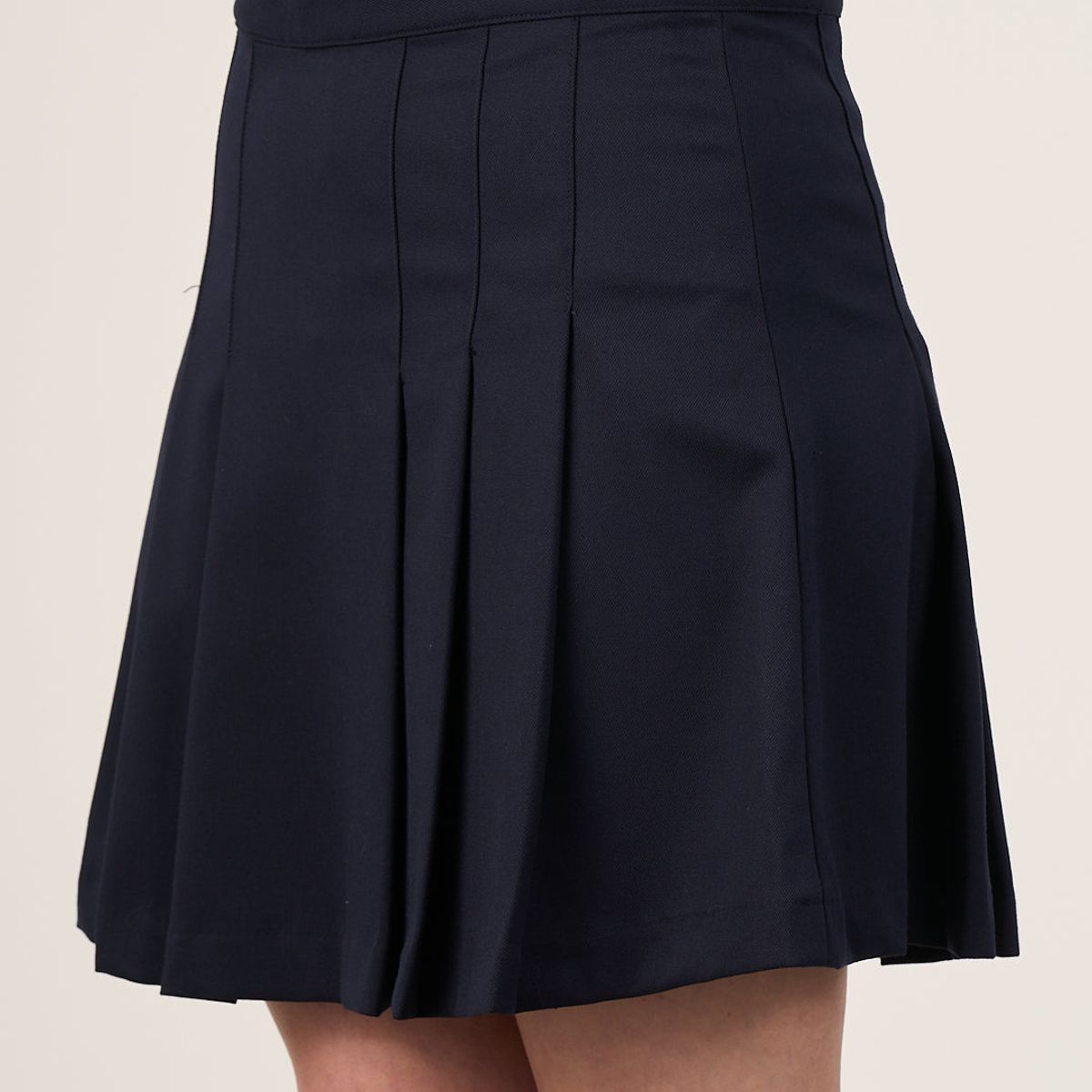 MAFALDA - FALDA NIÑA ESCOLAR ALGODON COLEGIO AZUL MARINO