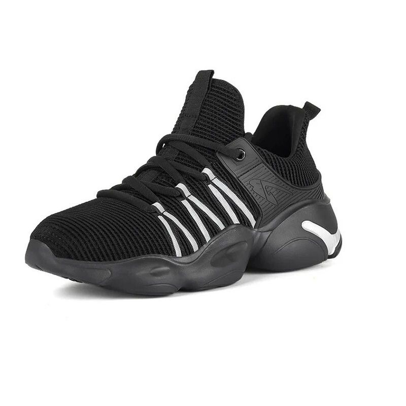 DANWEILE - Zapatillas de trabajo indestructibles para hombre - Negro.