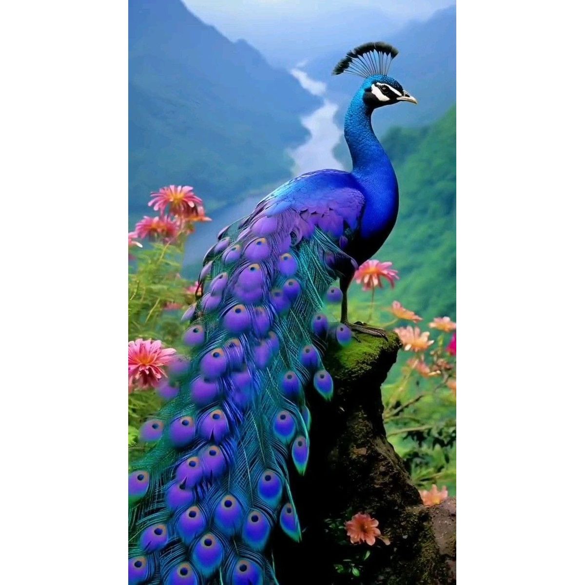 LOS REGALONES - Cuadro Canvas Imagen Vida Colorida en lienzo 85x55 cm