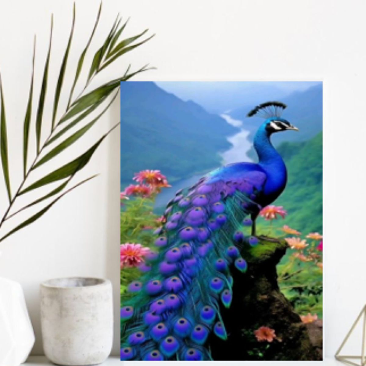 LOS REGALONES - Cuadro Canvas Imagen Vida Colorida en lienzo 85x55 cm