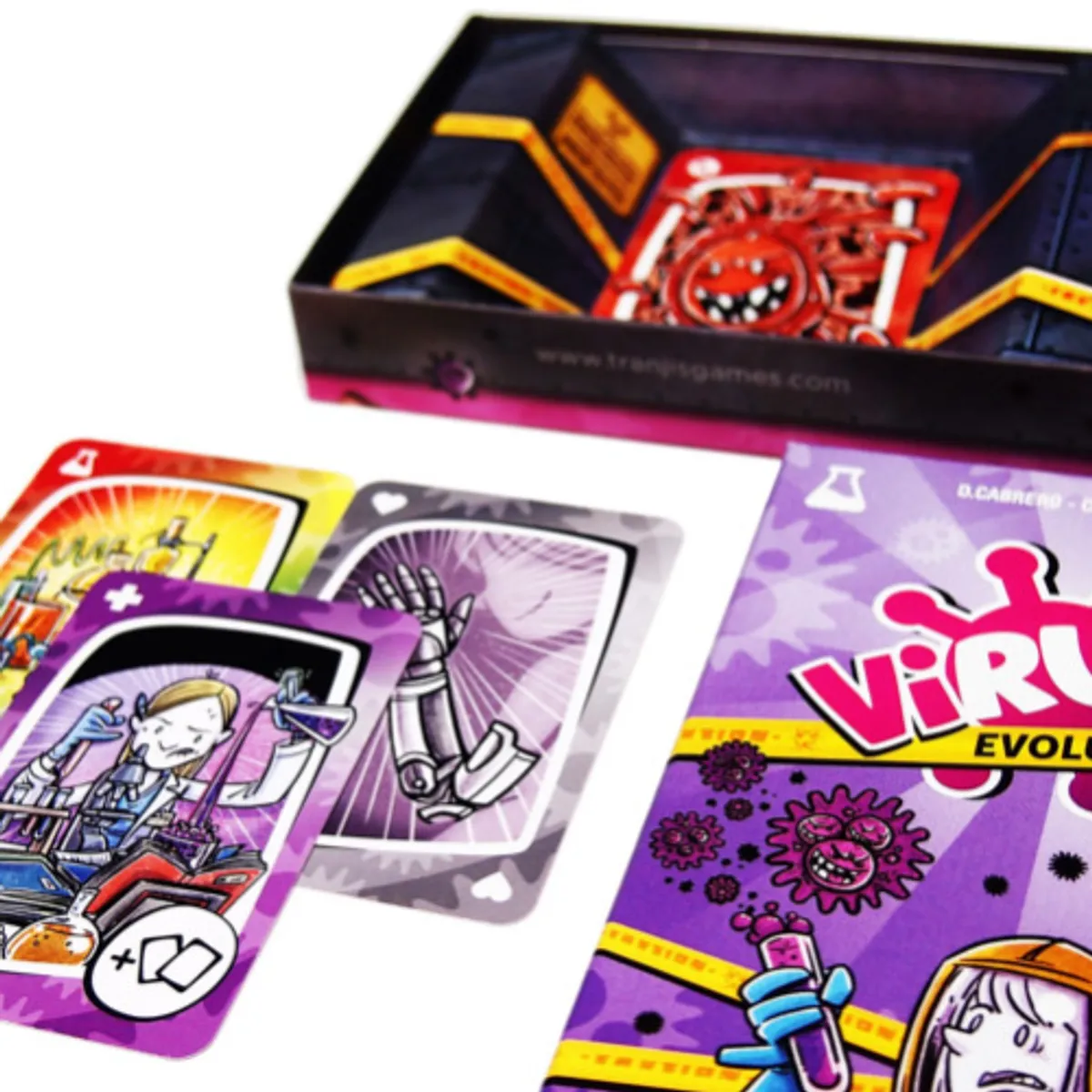 TRANJIS GAMES - SUPERPACK JUEGO DE MESA VIRUS VIRUS 1+VIRUS 2+HALLOWEEN