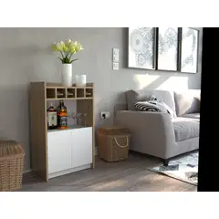 AMV TIENDA ONLINE - Mesa Recibidor Cava Organizador Vinos Funcional