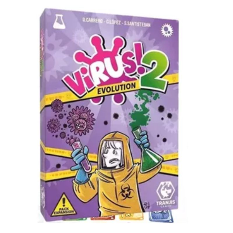 TRANJIS GAMES - JUEGO DE MESA VIRUS 2 EN ESPAÑOL NUEVO