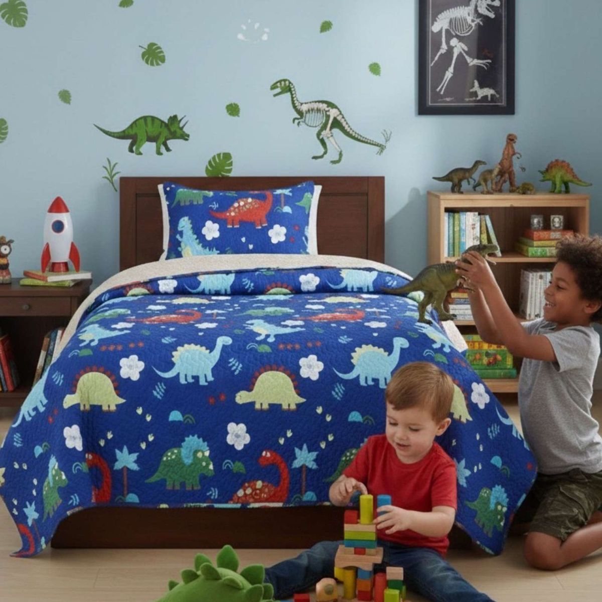 GENERICO - COBERTOR CON SHERPA PREMIUM OTOÑO INVIERNO PLAZA Y MEDIA