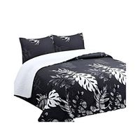 COBERTOR COLCHA QUILT SHERPA OTOÑO INVIERNO 2 PLAZAS