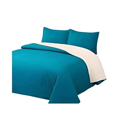 Imagen 2 del producto COBERTOR COLCHA QUILT SHERPA OTOÑO INVIERNO 2 PLAZAS