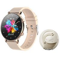 X15 Pro Audífonos-Blanco y Toumi Fit 3 Pro-G Reloj inteligente