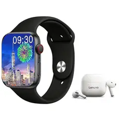 LENOVO - Audífonos LP40-Blanco y Toumi Watch S9 Pro-Negro