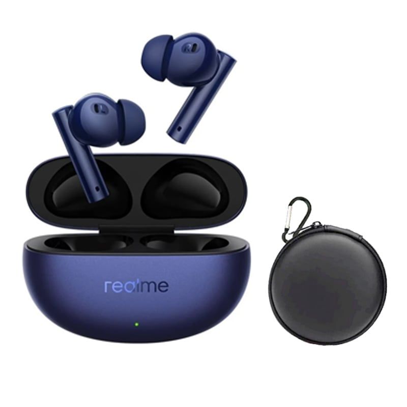 REALME - Audífonos Bluetooth Realme Buds Air 5 Azul y Estuche