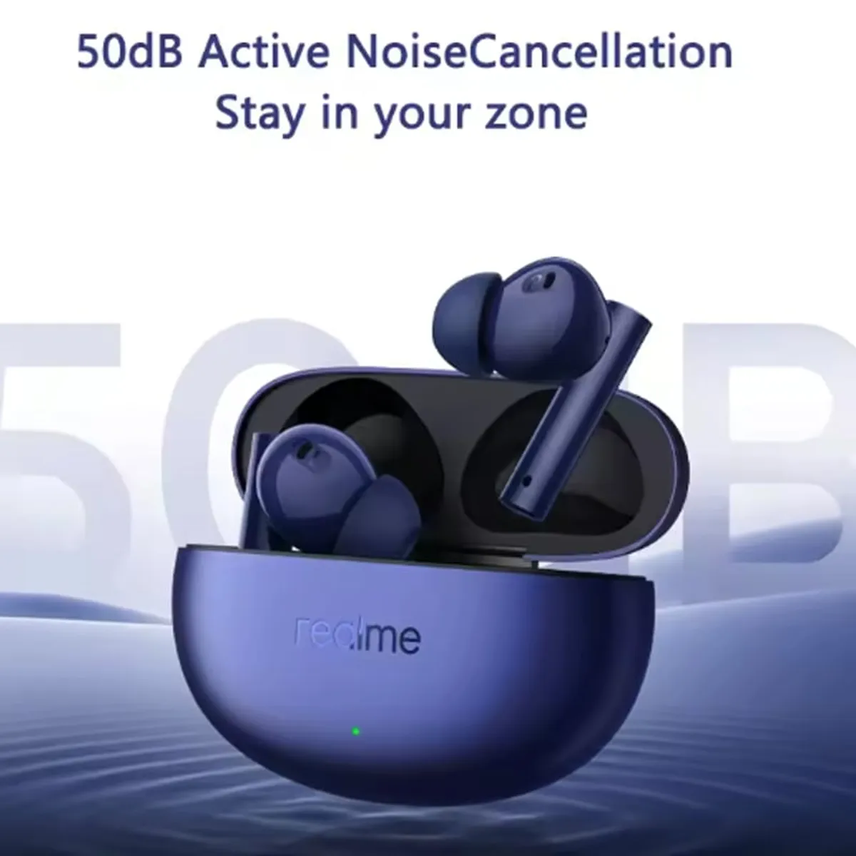 REALME - Audífonos Bluetooth Realme Buds Air 5 Azul y Estuche
