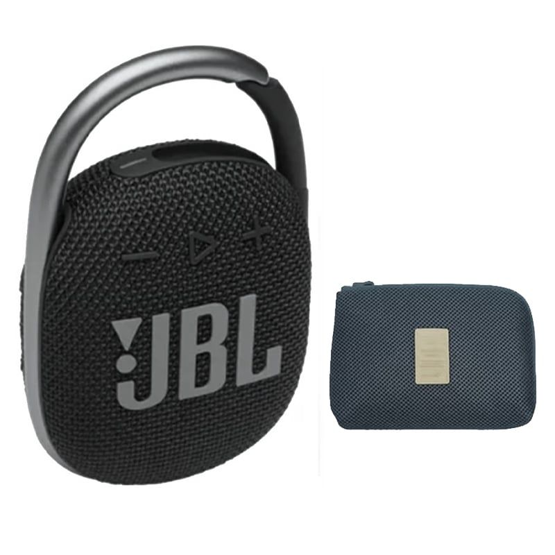 JBL - Parlante Bluetooth JBL Clip 4 Negro y Estuchen