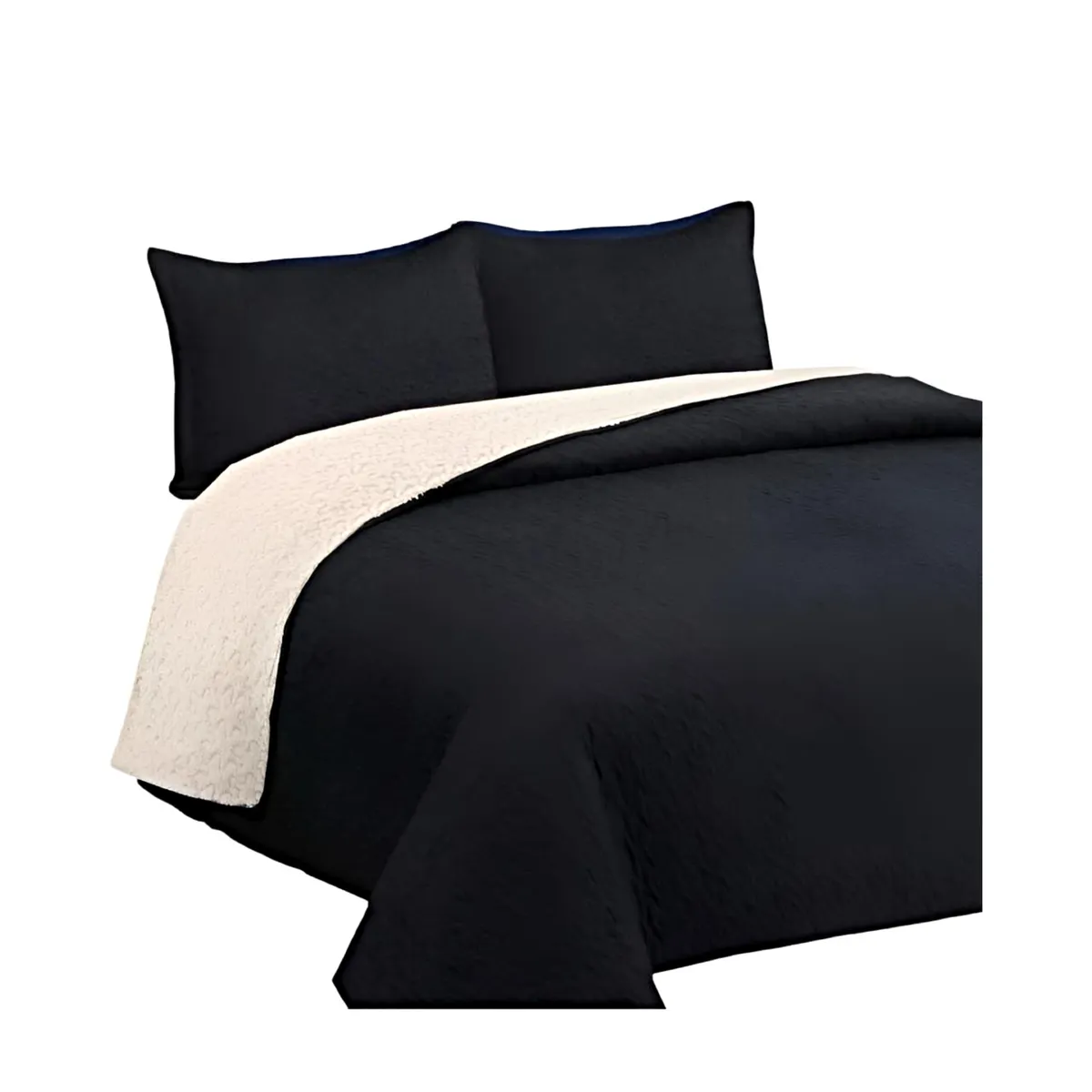 GENERICO - COBERTOR COLCHA QUILT SHERPA KING 230X250 C04