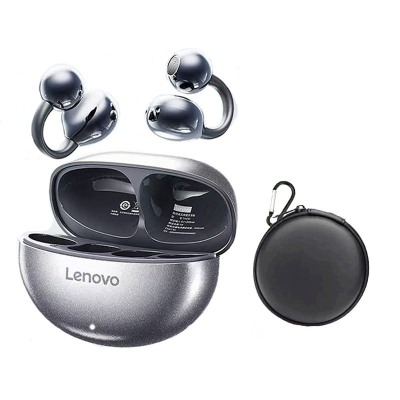 LENOVO - Audífonos Lenovo TA140  Tws Auriculares Bluetooth 54-Negro Y Estuche