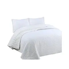 GENERICO - COBERTOR COLCHA QUILT SHERPA KING MEDIDA 230X250 cm