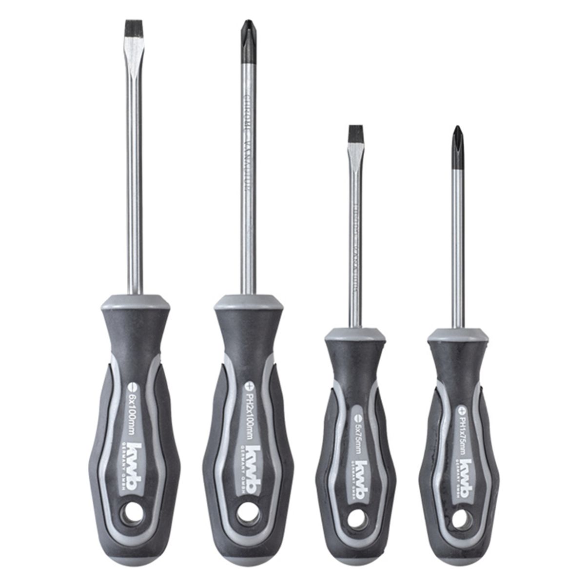 KWB - Kit Set Juego Destornilladores 4 Piezas Kwb 141190