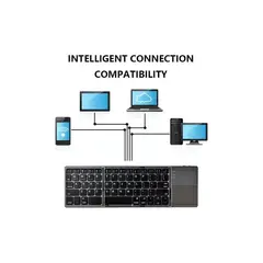 IRM - Teclado Táctil Plegable Universal Bluetooth Windows