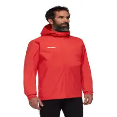 MAMMUT - Chaqueta Hombre Alto Hs Hooded Naranja