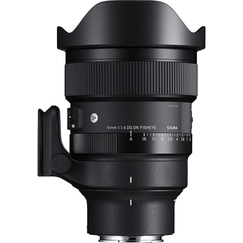 SIGMA - Sigma 15mm f/1.4 Ojo De Pez DG DN Art Lente Para Sony E - Negro