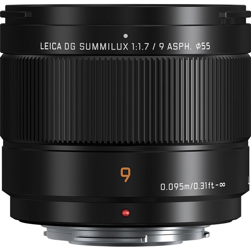 PANASONIC - Panasonic Leica DG Summilux 9mm f/1.7 ASPH Lente Caja Blanca - Negro