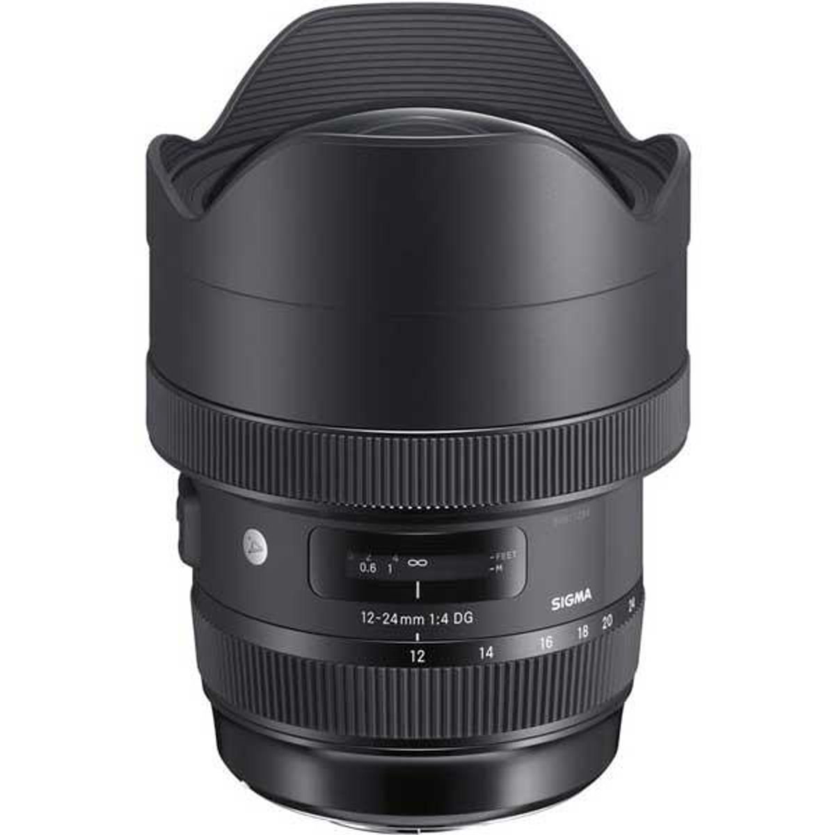 SIGMA - Sigma 12-24mm f/4 DG HSM Art Lente Para Canon EF - Negro