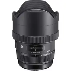 SIGMA - 12-24mm f/4 DG HSM Art Lente Para Canon EF - Negro