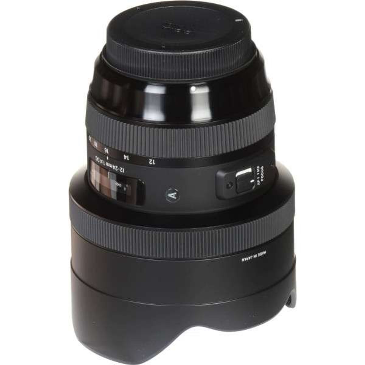 SIGMA - Sigma 12-24mm f/4 DG HSM Art Lente Para Canon EF - Negro