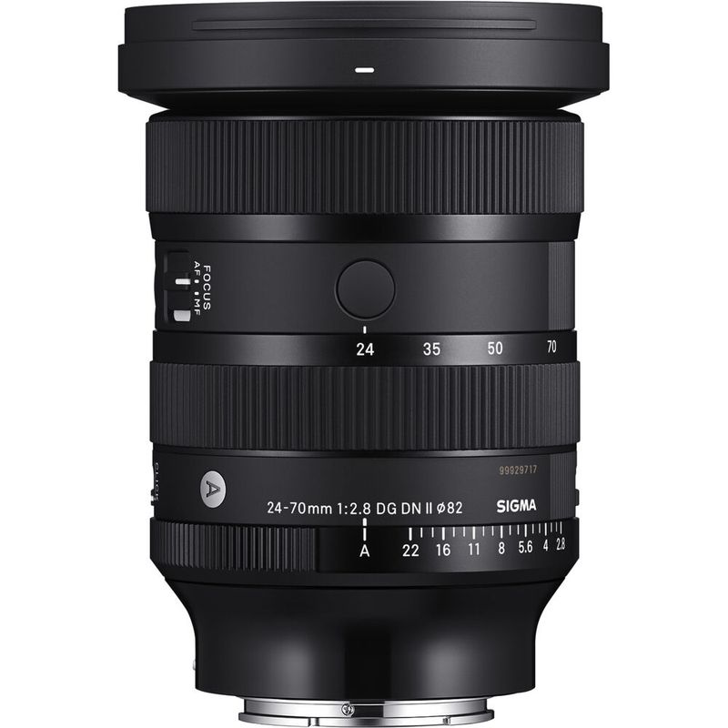 SIGMA - Sigma 24-70mm f/2.8 DG DN II Art Lente Para Sony E - Negro