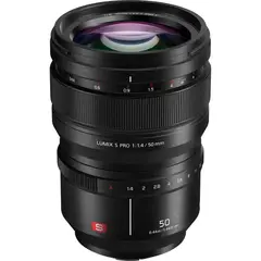 PANASONIC - Lumix S PRO 50mm f/1.4 Lente - Negro